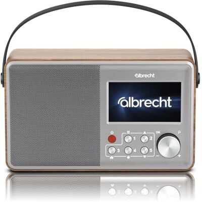 Albrecht DR 862 DAB+ digitale radio met FM, intuïtieve bediening, grote lettertypen, activeerbare comfortmodus voorkomt verkeerde bediening, ASA-waarschuwingen, batterij- of netvoeding, retro hout Albrecht DR 862 DAB+ digitale radio met FM, intuïtieve bediening, grote lettertypen, activeerbare comfortmodus voorkomt verkeerde bediening, ASA-waarschuwingen, batterij- of netvoeding, retro hout