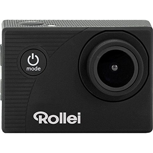 Rollei Actioncam 372 Action Camcorder met Full HD-videoresolutie 1080p/30 fps, Groothoeklens, waterdicht tot 30 m, incl. onderwaterbeschermhoes Zwart