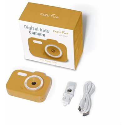 Zazu Gele Digitale Kindercamera ZA-CAMERA-01 - Kindercamera Zazu Gele Digitale Kindercamera ZA-CAMERA-01 - Kindercamera