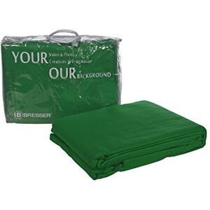 BRESSER Y-9 Achtergrond Doek 6x6m Chromakey Groen BRESSER Y-9 Achtergrond Doek 6x6m Chromakey Groen