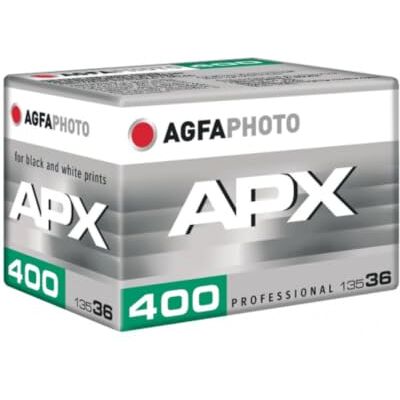 AgfaPhoto 6A4360 APX 400 135-36 Negatieve films, 1 stuk AgfaPhoto 6A4360 APX 400 135-36 Negatieve films, 1 stuk