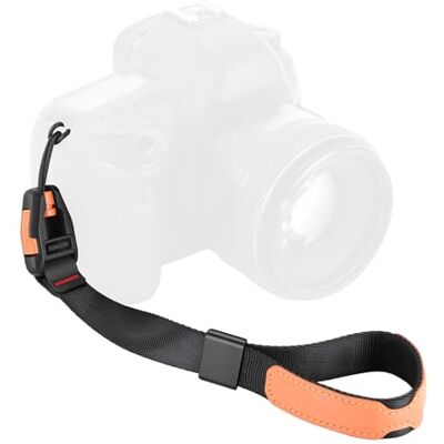 NEEWER Camera Polsband, Anti Drop Quick Release Verstelbare Armband Touw met Lanyard Compatibel met Sony Nikon Canon DLSR Spiegelloze Actie Camera Fotografie Accessoires, Max Belasting 45 LB, CS001 NEEWER Camera Polsband, Anti Drop Quick Release Verstelbare Armband Touw met Lanyard Compatibel met Sony Nikon Canon DLSR Spiegelloze Actie Camera Fotografie Accessoires, Max Belasting 45 LB, CS001