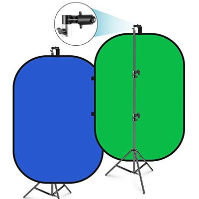 Neewer Model - Blauw-Groen chromakey achtergrond - Achtergrondset Neewer Model - Blauw-Groen chromakey achtergrond - Achtergrondset