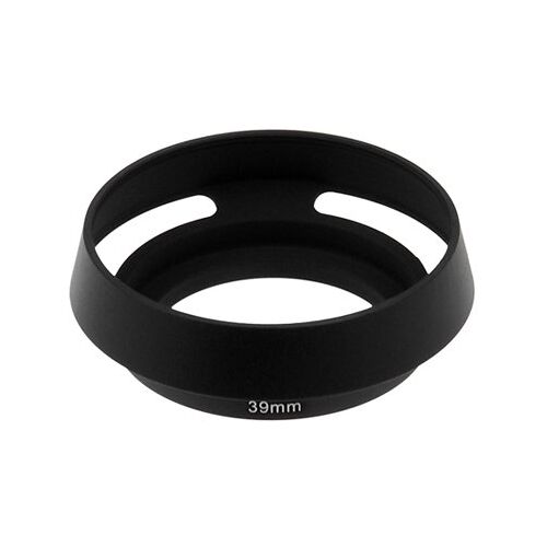 Fotodiox Pro Hoek Lens Hood Sun Shade voor RF Rangefinder Camera's, Zwart, 39 mm