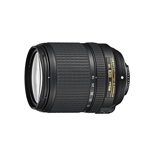 Nikon 18-140 mm/F 3.5-5.6 AF-S G DX ED VR lens, zwart, [Nital Card: 4 jaar garantie]