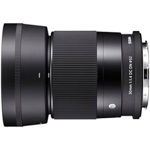 Sigma 30 mm F1,4 DC DN Contemporary lens (52 mm filterschroefdraad) voor Sony-E lensbajonet Sigma 30 mm F1,4 DC DN Contemporary lens (52 mm filterschroefdraad) voor Sony-E lensbajonet
