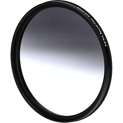 Rollei F:X Pro grijsverloop rond filter Soft GND 8 schroeffilter 77 mm Met draaibare ring voor het instellen van het verloop langs de draaias Ideaal voor landschaps- en architectuurfotografie Rollei F:X Pro grijsverloop rond filter Soft GND 8 schroeffilter 77 mm Met draaibare ring voor het instellen van het verloop langs de draaias Ideaal voor landschaps- en architectuurfotografie