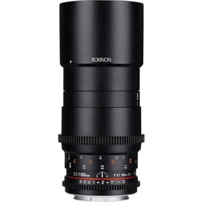Rokinon CINE DS 100 mm, MFT, zwart Rokinon CINE DS 100 mm, MFT, zwart