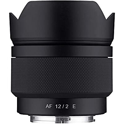 SAMYANG 12mm F2.0 AF Ultra Groothoek Auto Focus Lens voor Sony E Mount (SYIO12AF-E) Zwart SAMYANG 12mm F2.0 AF Ultra Groothoek Auto Focus Lens voor Sony E Mount (SYIO12AF-E) Zwart