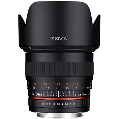Rokinon 50mm F1.4 Lens voor Nikon Digitale SLR Rokinon 50mm F1.4 Lens voor Nikon Digitale SLR