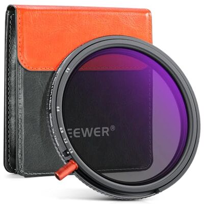 NEEWER 72 mm, 3-in-1 variabel ND-filter + CPL + Black Diffusie 1/4, ND2-32 (1-5 standen), cameralens neutrale dichtheid, polarisator, rond, meerlaags, HD, optisch glas, filtereffect, met etui NEEWER 72 mm, 3-in-1 variabel ND-filter + CPL + Black Diffusie 1/4, ND2-32 (1-5 standen), cameralens neutrale dichtheid, polarisator, rond, meerlaags, HD, optisch glas, filtereffect, met etui