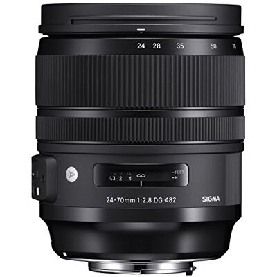 Sigma 24-70mm f2,8 dg os hsm art lens (82mm filterschroefdraad) voor nikon objectiefbajonet Sigma 24-70mm f2,8 dg os hsm art lens (82mm filterschroefdraad) voor nikon objectiefbajonet