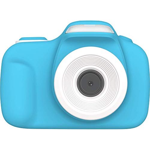 OAXIS myFirst 16 MP Full HD kindercamera, HD digitale camera aan de voorkant en selfielens, digitale videocamera voor kinderen