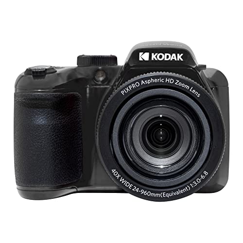Kodak PIXPRO Astro Zoom AZ405-BK 20MP digitale camera met 40X optische zoom 24mm groothoek 1080P Full HD-video en 3" LCD (zwart)