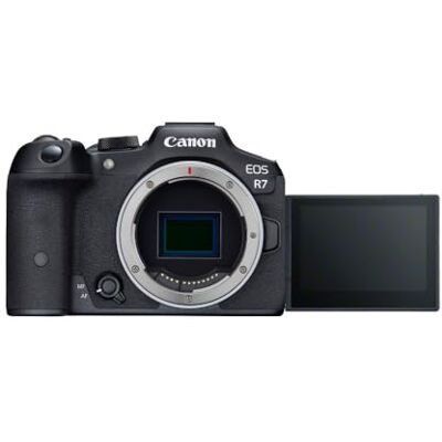 Canon EOS R7 (nur Gehäuse, ohne Mount Adapter) – Spiegellose Systemkamera mit 32,5 MP APS-C CMOS-Sensor – Dual Pixel CMOS AF II – Integrierte Bildkombination Perfekt, um Naturmomente einzufangen Canon EOS R7 (nur Gehäuse, ohne Mount Adapter) – Spiegellose Systemkamera mit 32,5 MP APS-C CMOS-Sensor – Dual Pixel CMOS AF II – Integrierte Bildkombination Perfekt, um Naturmomente einzufangen