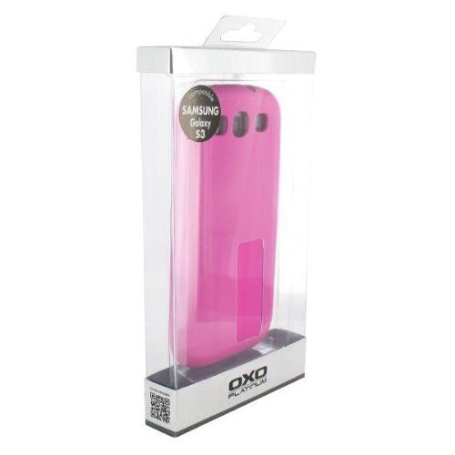 OXO XCATPSMGS3PK2 beschermhoes voor mobiele telefoon cover roze beschermhoezen voor mobiele telefoon (Cover, Samsung, Samsung Galaxy S3, Pink)