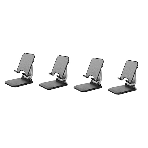 Homoyoyo 4 Stuks Opvouwbare Mobiele Telefoon Stand Mobiele Telefoon Mobiele Telefoon Houders Mobiele Telefoon Kickstand Mobiele Telefoon Mount Desktop Stand Metalen Telefoon Houder Mobiele