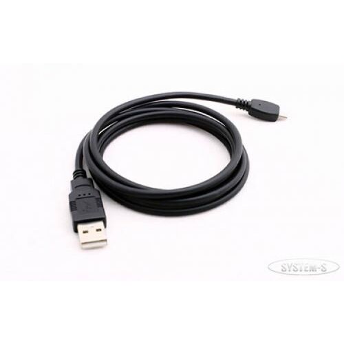 SYSTEM-S USB-kabel datakabel oplaadkabel voor Trekstor i.Beat Move S 2.0 i.Beat Ghettoblaster Mini MP3-speler