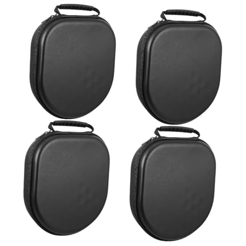 Homoyoyo 4 Stuks Hoofdtelefoonhoes reis-hoofdtelefoon hoofdtelefoon draagtas Hoofdtelefoon hoesje Hoofdtelefoon opberghoes koptelefoons hoes voor draagtas voor hoofdtelefoon headset reistas