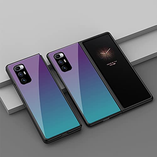 Hülle ® 9H Case Van Gehard Glas Tegen Krassen Anti-Krassen Glazen Hoesje Compatibel voor Xiaomi Mi Mix Fold (32)