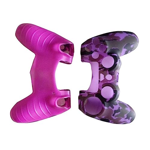 UKCOCO Accessoires Gamepad-hoes Siliconen Gamepad-skin Hoes Voor De Gamecontroller Ps4controller Voor Gamecontrollers Siliconen Controller Huid Controleurs Brandstof Injectie Bijlage