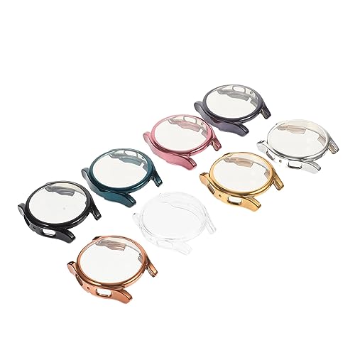 Hemoton 8Pcs Case Smartwatch Case Voor Schokbestendige Smartwatch Schelpen Smartwatch Schelpen Voor De Smartwatch Active 2 Screen Protector Slijtvaste Smartwatch Schelpen Cover Tpu