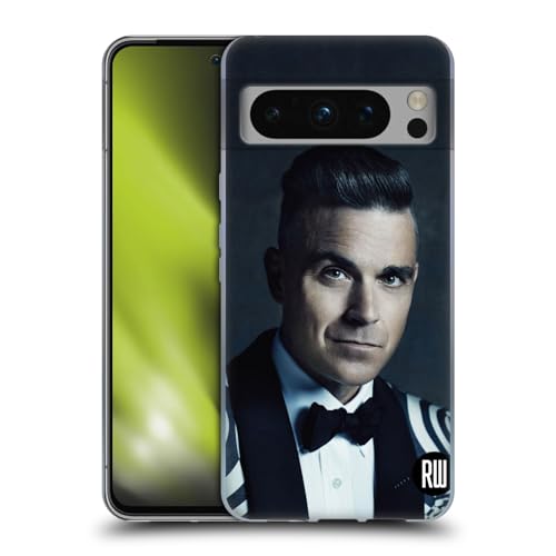 Head Case Designs Officieel Gelicentieerd Robbie Williams Gedrukte Tux Kalender Soft Gel Case Hoesje compatibel met Google Pixel 8 Pro