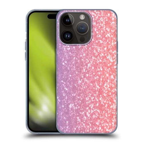 Head Case Designs Officieel Gelicentieerd PLdesign Bieslook bloesem Sprankelend Koraal Soft Gel Case Hoesje compatibel met Apple iPhone 15 Pro