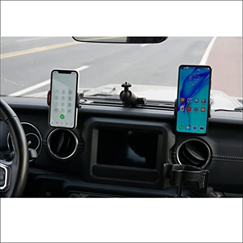 Voswitch JL201 Phone Mount Pack voor Jeep Wrangler JL JLU 2018 naar Huidige en Gladiator 2020 naar Huidige