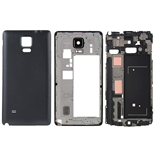 MDYH JWHP AYSMG Volledige Behuizing Cover (front behuizing LCD-frame van het bord Plate + Midden-frame van het bord Terug Plate Behuizing Camera Lens Panel + Battery Back Cover) for de Galaxy Note 4 / N910