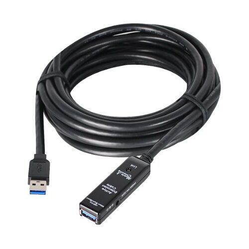 SIIG Active Repeater kabel USB 3.0 20 Meters zwart