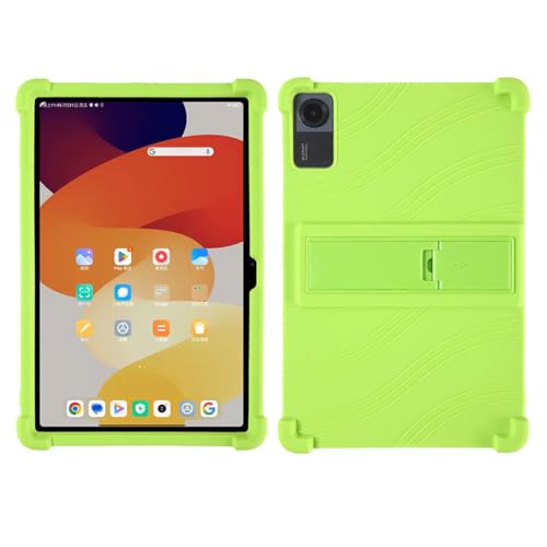 YZKJSZ Platte hoes voor Doogee U10 cover, zachte mobiele telefoon platte hoes TPU mobiele telefoon siliconen tas shell case beschermende platte hoes voor Doogee U10 (10,1 inch) groen