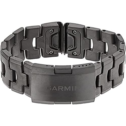 Garmin QuickFit Horlogebandje, Titanium, 22mm, Titanium met Koolstofgrijze DLC-Coating