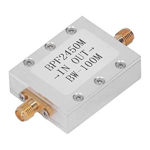 Demeras Signaalbanddoorlaatfilteraccessoire, banddoorlaatfilter Brede toepassing SMA-interface Low Loss 2450MHz 2.4G voor communicatie
