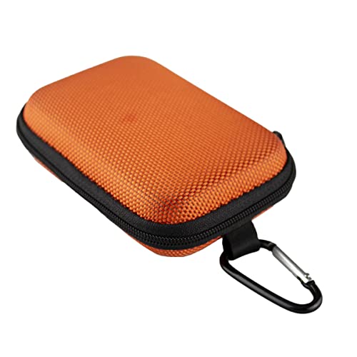 caseroxx Hard Case bloedglucosemeter geschikt voor Freestyle Libre 1/2 / Insulinx / 14 Day in oranje, Diabetes opslag koffer hoes