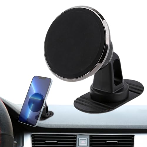 Ghjkldha Mobiele telefoonhouder auto zuignap mount magnetisch   Auto Dashboard gemonteerde telefoon houder   360 graden verstelbare magnetisch-dashboard gemonteerde auto telefoonhouder