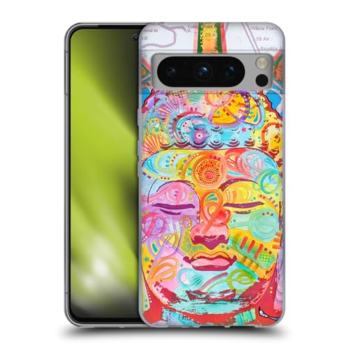 Head Case Designs Officieel Gelicentieerd Dean Russo Boeddha-vrijheid Popcultuur Soft Gel Case Hoesje compatibel met Google Pixel 8 Pro