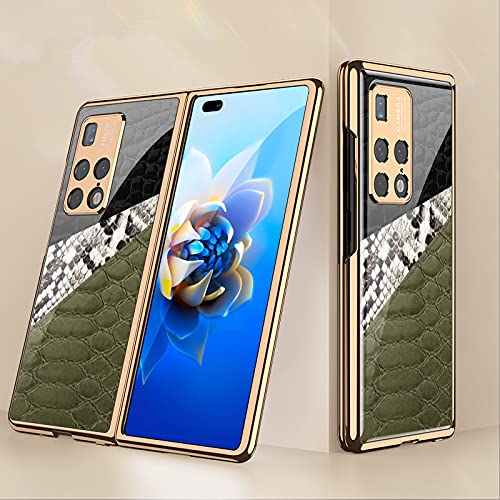 Hülle ® 9H Case Van Gehard Glas Tegen Krassen Anti-Krassen Glazen Hoesje Compatibel voor Huawei Mate X2 (50)