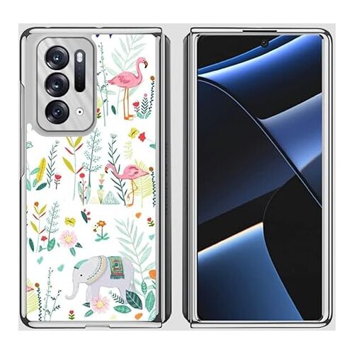 Hülle ® Glazen Hoesje 9H Case Van Gehard Glas Tegen Krassen Anti-Krassen Compatibel voor Oppo Find N (36)