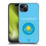 Head Case Designs Flag of Kazakhstan Kazakh Vlaggen Patches Set 2 Hard Back Case Hoesje compatibel met Apple iPhone 15 Plus