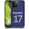 Head Case Designs Officieel Gelicentieerd Chelsea Football Club Mateo Kovacic 2020/21 Spelers Home Kit Groep 1 Soft Gel Case Hoesje compatibel met Apple iPhone 15 Pro