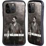 Head Case Designs Officieel Gelicentieerd AMC The Walking Dead Rick Grimes Gore Hybrid Behuizing compatibel met Apple iPhone 15 Pro