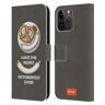 Head Case Designs Officieel Gelicentieerd emoji® Wurst Oktoberfest Lederen Book Portemonnee Cover compatibel met Apple iPhone 15 Pro Max