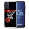 Cokitec Versterkte hoes voor Samsung Galaxy A25 5G Sport Basketbalmand