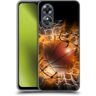 Head Case Designs Officieel Gelicentieerd Tom Wood Ontploffing Radius Monsters Soft Gel Case Hoesje compatibel met Oppo A17