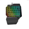 Shot Case Mini gamer-toetsenbord USB voor PC Asus X Pad LED Pubg verlicht Qwerty zwart