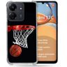 Cokitec Versterkte hoes voor Xiaomi Redmi 13C Sport Basketbalmand