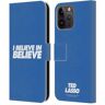 Head Case Designs Officieel Gelicentieerd Ted Lasso Ik Geloof in Geloof Graphics Voor Seizoen 1 Lederen Book Portemonnee Cover compatibel met Apple iPhone 15 Pro Max