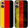 Generic 2 Stks Retro Duitsland Duitsland Duitsland Vlag Gedrukt TPU Gel Siliconen Achterkant Telefoon Case Cover voor Huawei Honor All Series (Honor 50)