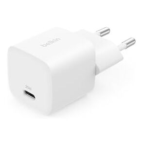 Belkin 25 W USB-C Oplader, Wandlader telefoon, PD 3.0 usb c charger met PPS voor o.a. Apple iPhone 16, iPhone 15 Plus, Pro, Pro Max, iPad, Samsung Galaxy S25, Pixel 9, Nintendo Switch Wit Belkin 25 W USB-C Oplader, Wandlader telefoon, PD 3.0 usb c charger met PPS voor o.a. Apple iPhone 16, iPhone 15 Plus, Pro, Pro Max, iPad, Samsung Galaxy S25, Pixel 9, Nintendo Switch Wit